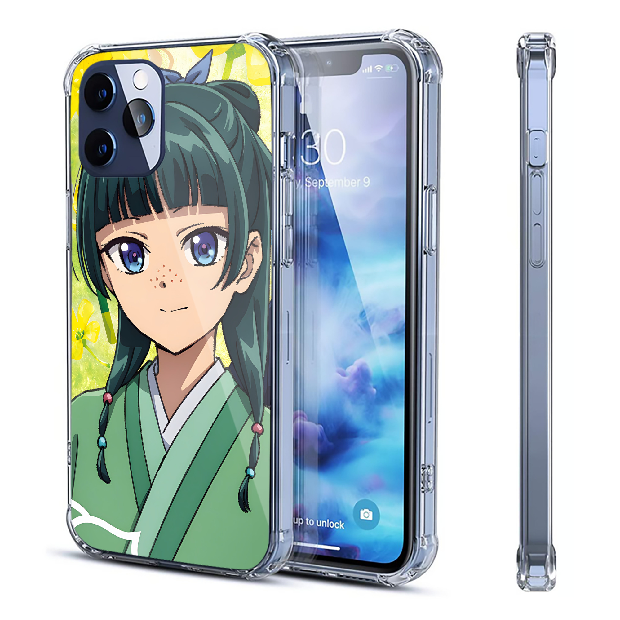 （画像用） 薬屋のひとりごと The Apothecary Diaries 【iPhone 12シリーズ対応】透明スマホケース（クリアソフトケース）